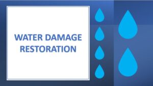 Water Damage Restoration - Local. York and Yorkshire.