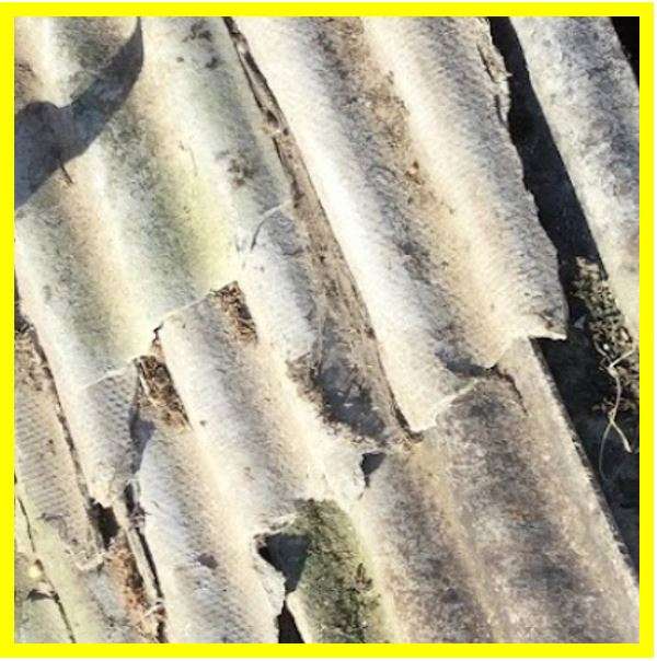 Asbestos Testing - Roofing Materials. York, Yorkshire.