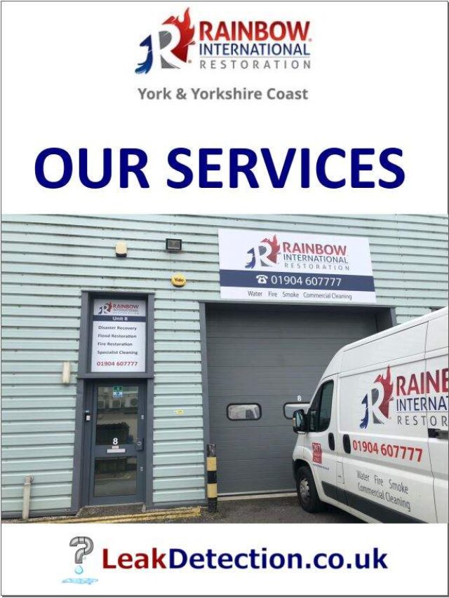 Local Damage Management Services – York & Yorkshire