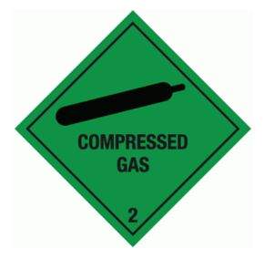 Hazard Symbol Compressed Gas