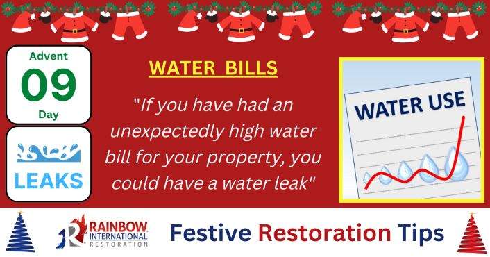 High Christmas Water Bill