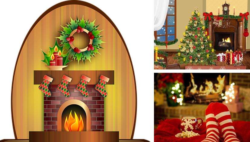 Christmas Fireplace