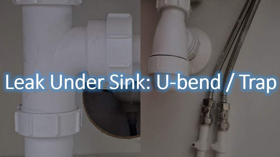 Leak Under Sink U-bend