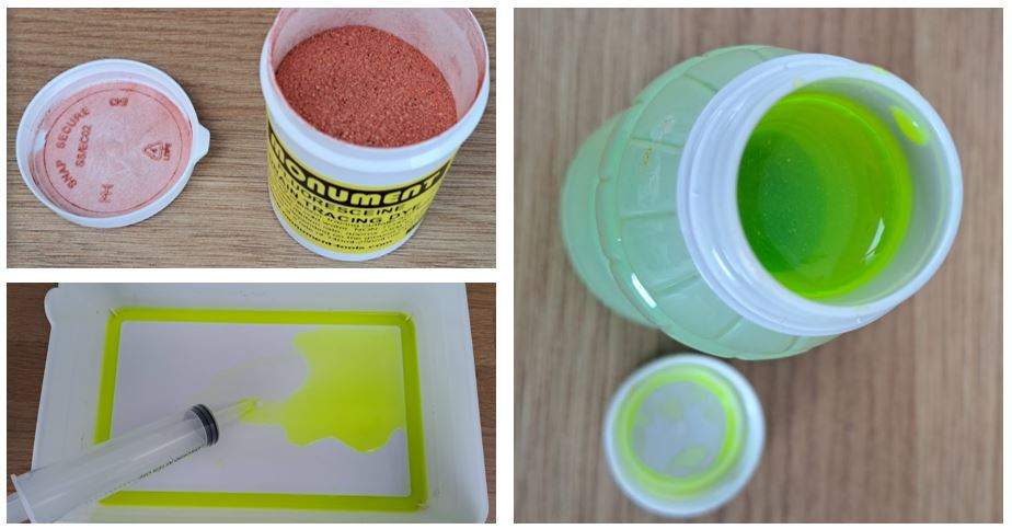 100% Pure Fluorescein Powder Fluorescent Water Dye Leak Detection