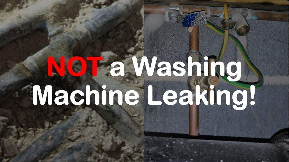 Not Washing Machine Leaking