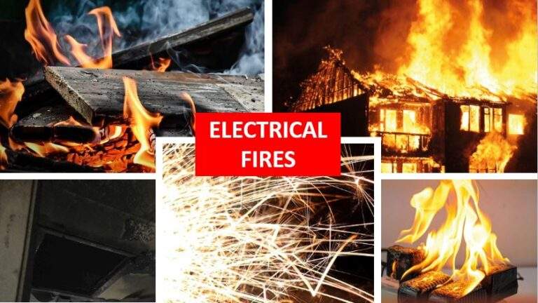 Electrical Fires (10 Common Types) - Useful Guide