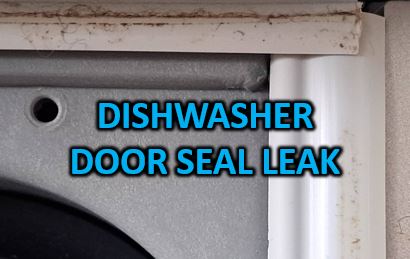 Dishwasher Door Seal Leak