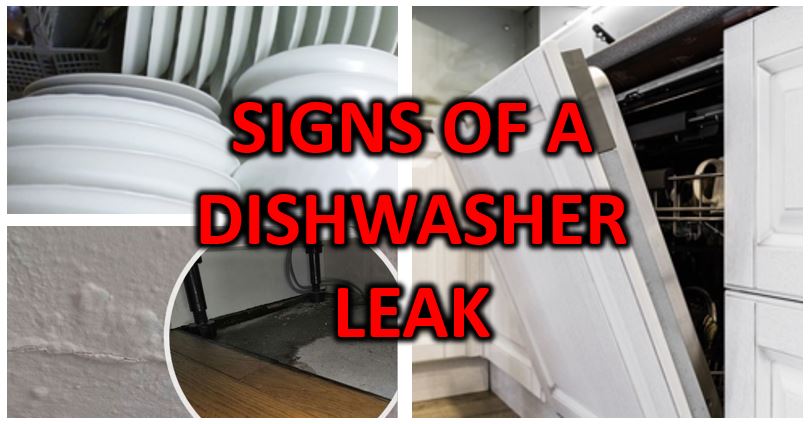 Signs of Dishwasher Leaking